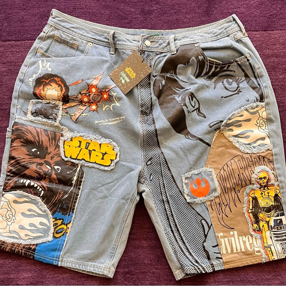 Civil regime Star Wars Jean Shorts 38